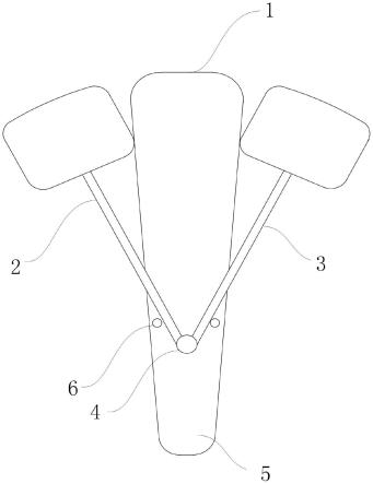 一种扇形可折叠腹部S型拉钩的制作方法