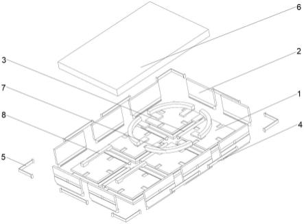 一种模块化纸塑包装盒的制作方法