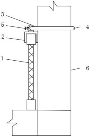 一种建筑工程安全施工防护网片固定装置的制作方法