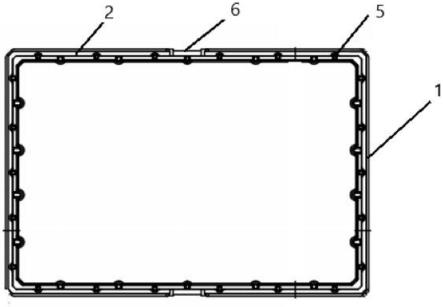 一种双向嵌套式双层吸塑围板箱托盘的制作方法
