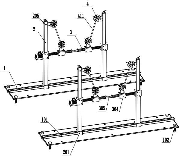 一种箱型预制梁钢筋骨架内模板安装定位装置的制作方法