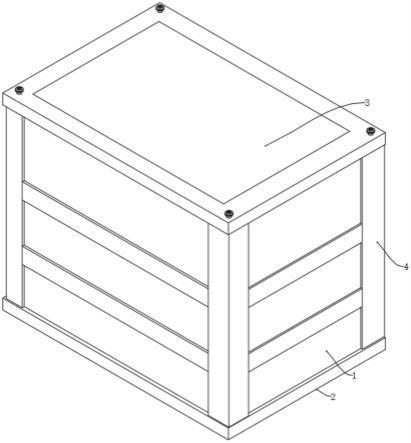 一种具有抗撞击结构的电池箱的制作方法