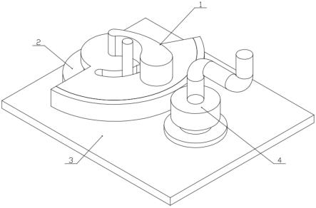 一种建筑用机械工作台的制作方法