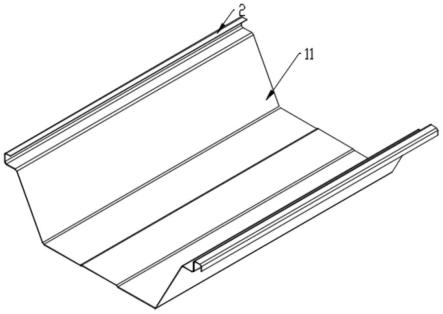 一种应用于大跨度结构屋面系统的屋面板的制作方法