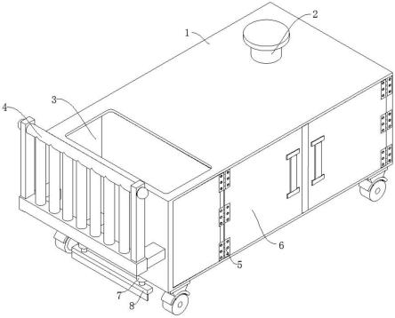 一种具备清洁保养功能的工厂用工具车的制作方法