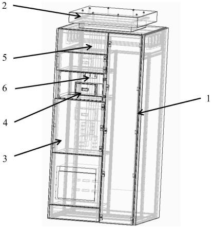 一种无强制风冷高散热型密封电控柜的制作方法