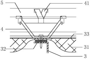 一种压型金属板屋面纵向连接节点结构的制作方法