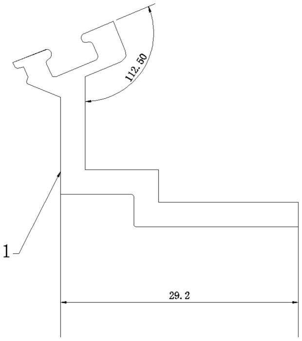 一种幕墙阳角扣座的制作方法