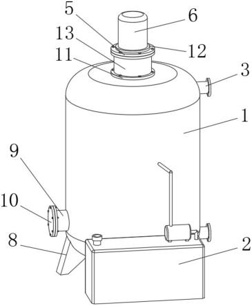 一种可迅速降温的低温热水解罐的制作方法