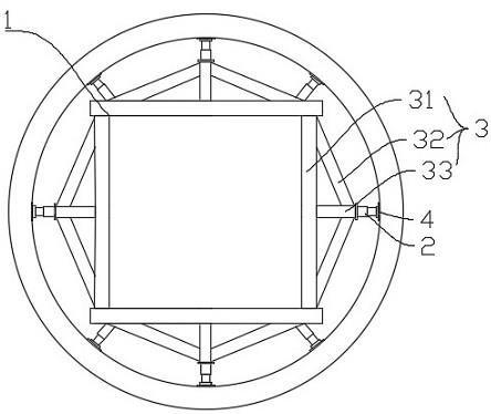 一种用于联络通道冷冻法管片预应力支撑装置的制作方法