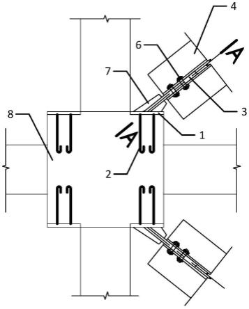 一种用于机械车库无楼板加强侧向刚度的水平支撑结构的制作方法