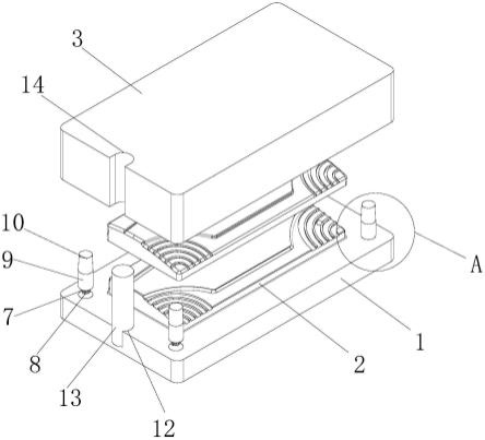 一种汽车零部件热成型定位模具的制作方法