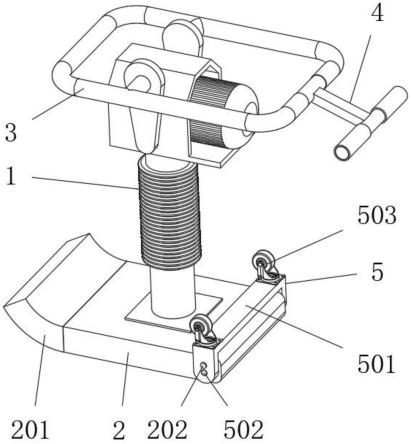 一种园林养护用打夯机的制作方法