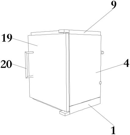 一种机壳开关电源用分体式防尘外壳的制作方法