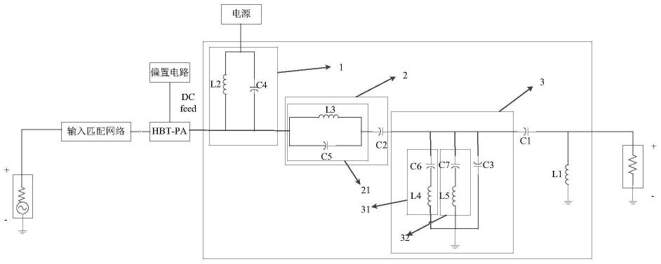 放大器电路的输出匹配电路及放大器电路的制作方法