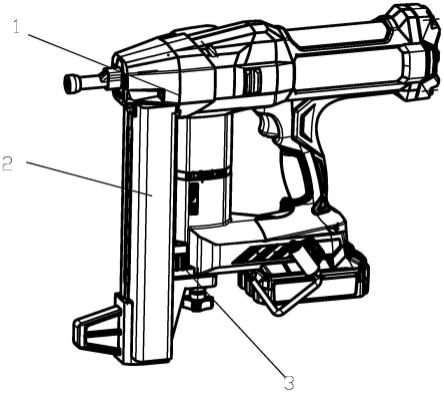 一种钉匣防尘射钉工具的制作方法