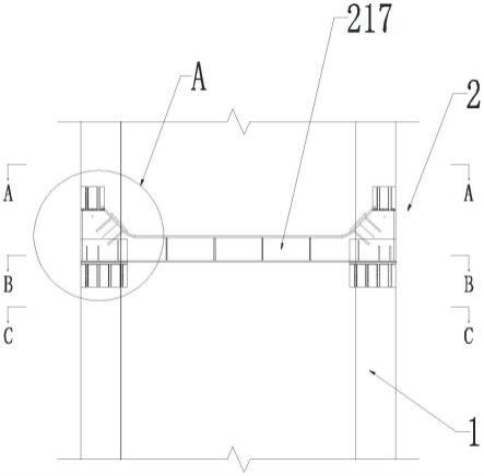 一种用于斜拉挂扣法施工拱桥的墩柱的制作方法