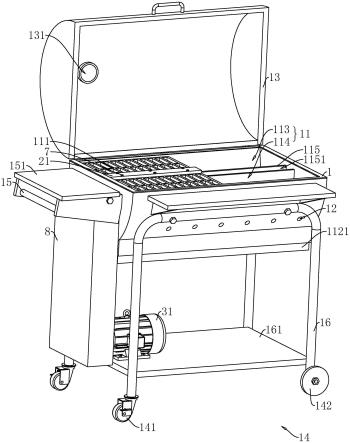 螺旋式均匀加热烤炉的制作方法