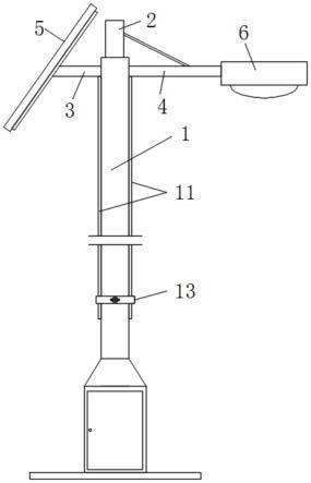 维护便利的太阳能路灯的制作方法