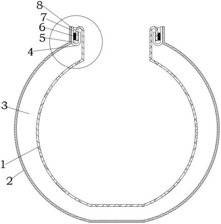 一种钛内胆与不锈钢外胆复合的双层器皿的制作方法