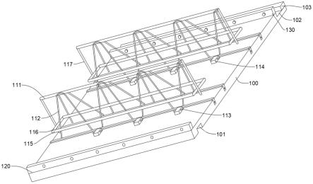 一种钢结构建筑装配式钢筋桁架楼承板的制作方法