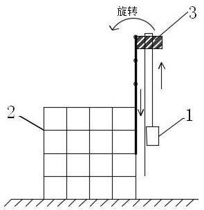 射击馆挡弹板的空中散拼方法与流程