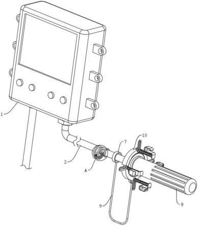 一种用于温湿度传感器探头可插拔结构的制作方法