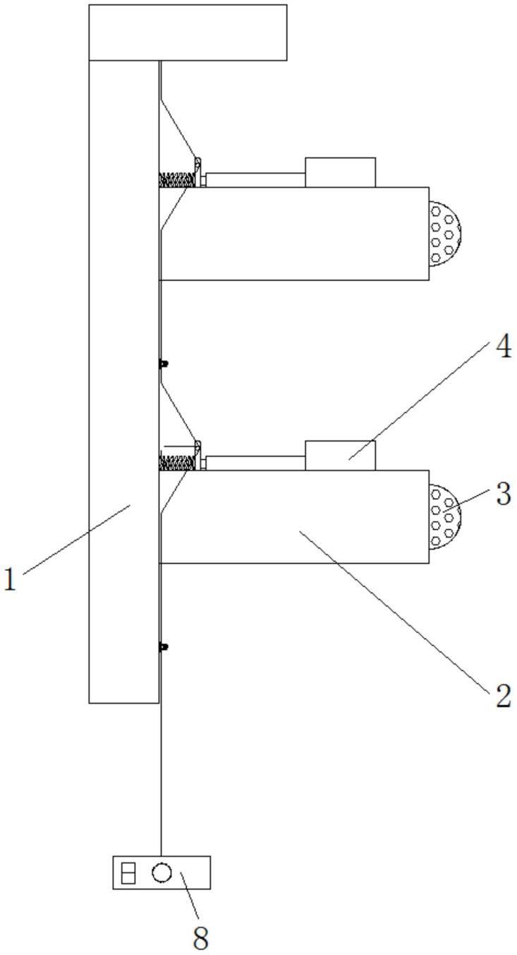 一种嵌入式建筑消防工程用喷淋灭火装置的制作方法