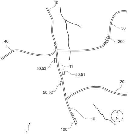 一种在狭窄道路的通行方法与流程