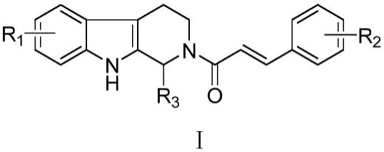 一种β-卡巴林-肉桂酸骨架衍生物及制备方法和用途