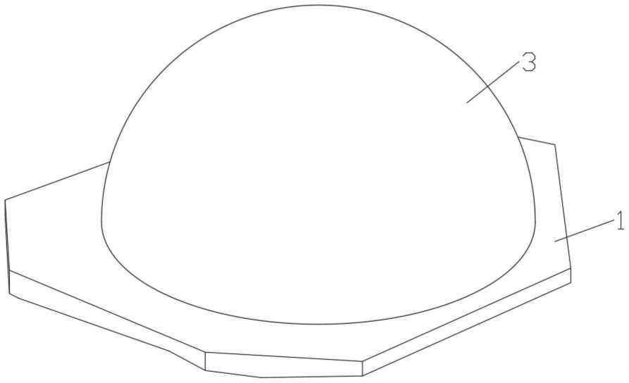 一种穹顶式框架结构建筑的制作方法