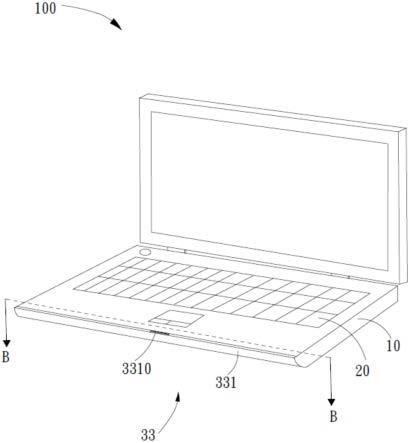 笔记本电脑的键盘手托结构的制作方法