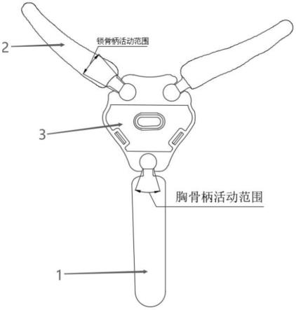 一种可活动胸锁假体的制作方法