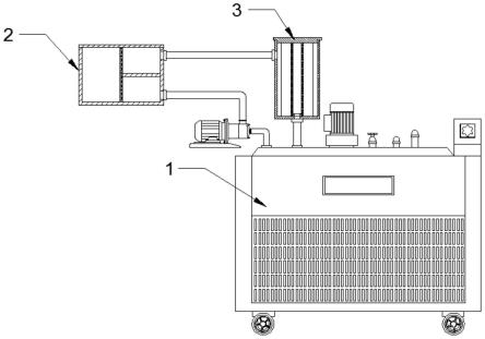 一种印刷机水箱水循环利用的过滤设备的制作方法