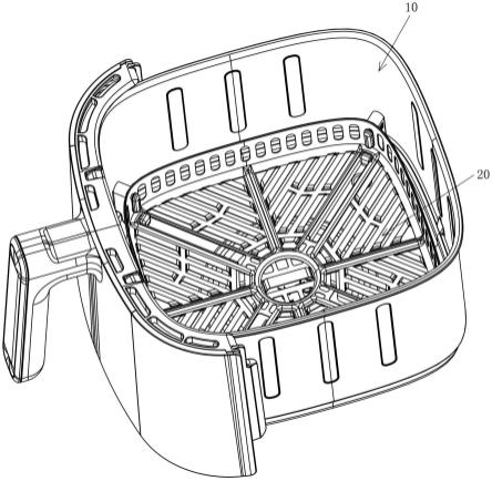 炸篮、内锅组件以及空气炸锅的制作方法