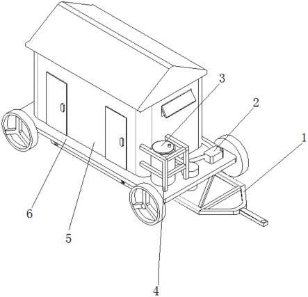 一种可移动厕所的制作方法
