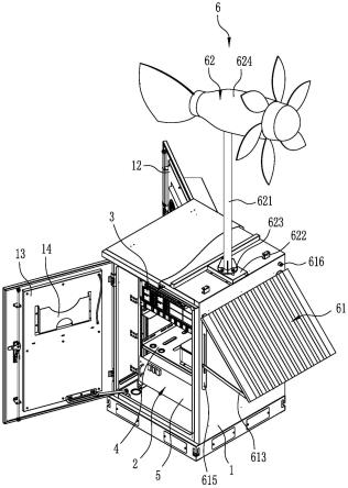 风光互补型5G一体化节能机柜的制作方法