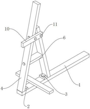 新型光伏组件开箱支撑工具的制作方法