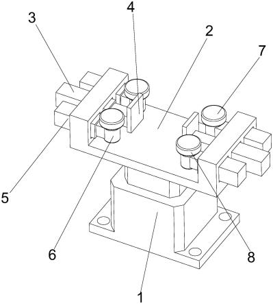 一种土建基模固定夹具的制作方法