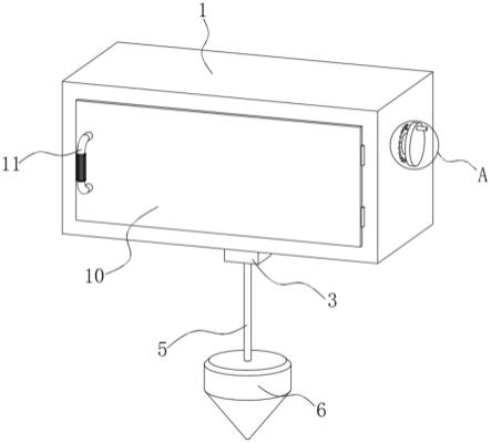 一种防打结的建筑工程施工用线坠装置的制作方法