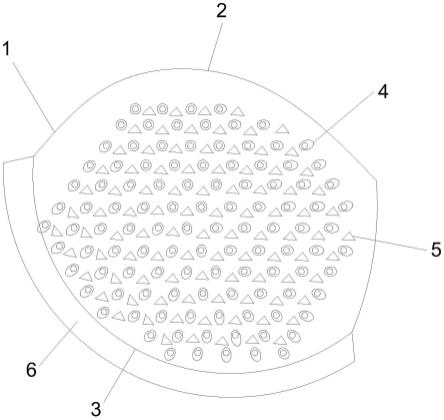 一种透气式凸点按摩文胸罩杯的制作方法