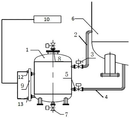 负压系统自动排液及清洗装置的制作方法