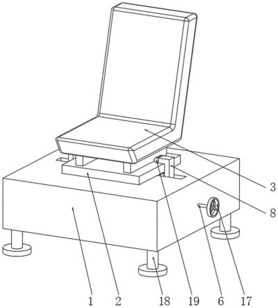 一种汽车座椅用定位检测调试装置的制作方法