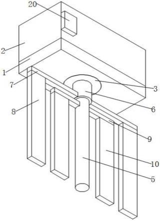 一种真空搅拌机旋转料结构的制作方法