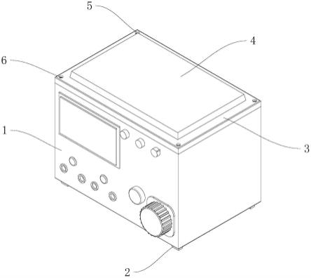 一种灯具检测用数字电参数测试仪的制作方法