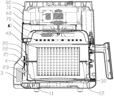 空气炸锅及其转笼结构的制作方法