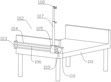 一种输液护理床的制作方法