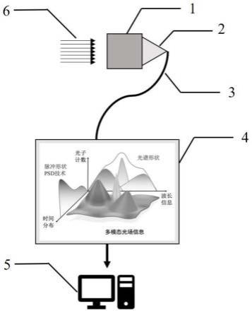 一种基于脉冲光谱分析的闪烁体粒子甄别装置及方法与流程