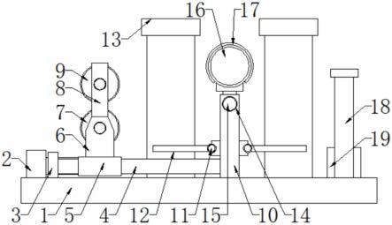 一种面料纺织收卷机用张紧机构的制作方法