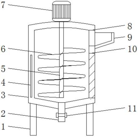 一种活性氧化铝用烘干装置的制作方法